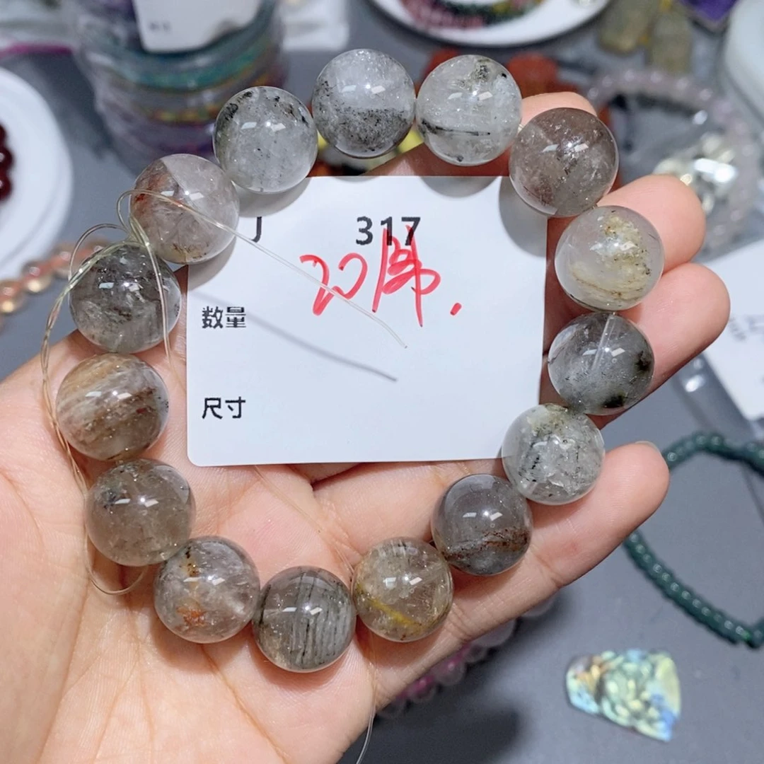 银S925镶嵌颈饰水晶J317