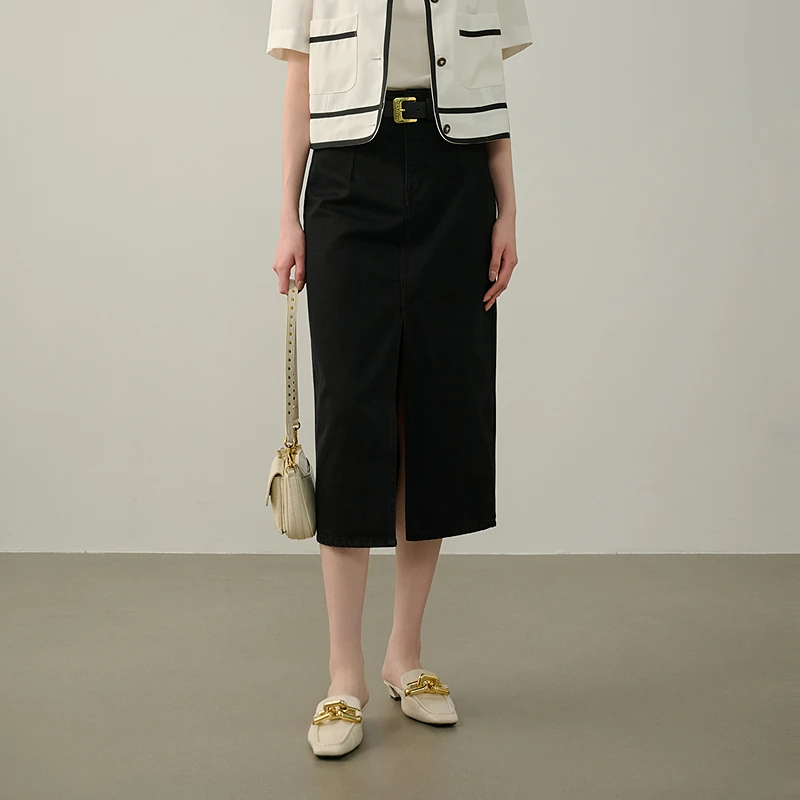 【小余专属】NEELLY商场同款半身裙N24044E03313