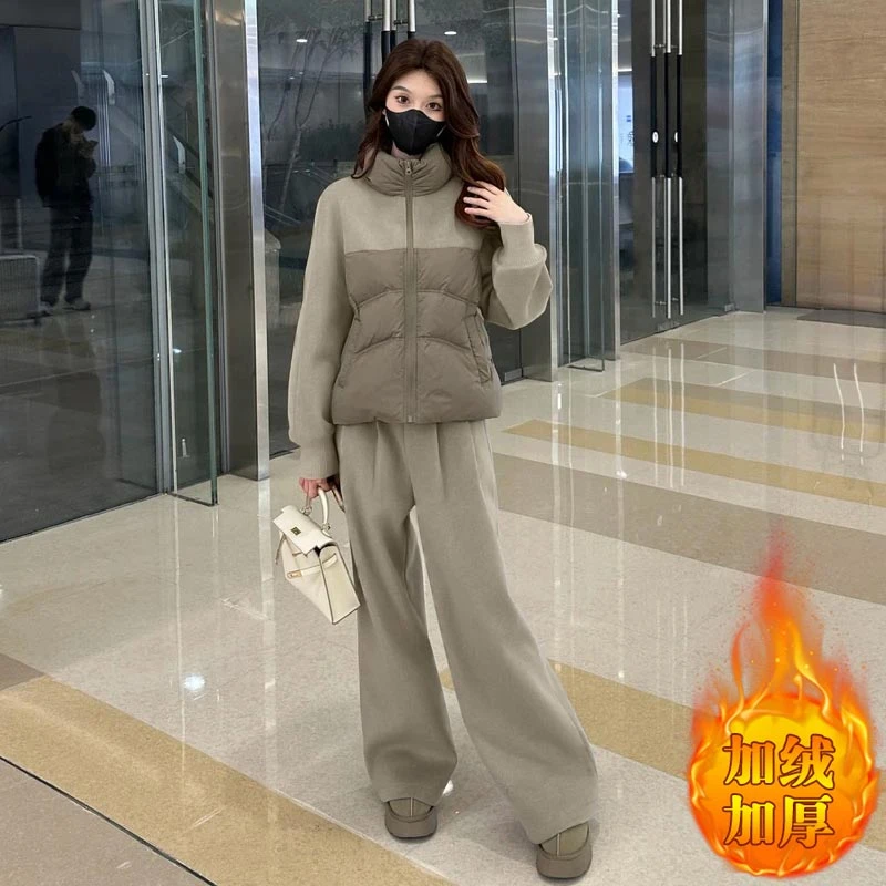 韩版轻奢小众高级感女装套装2025秋冬季套装两件套高级感轻奢高端