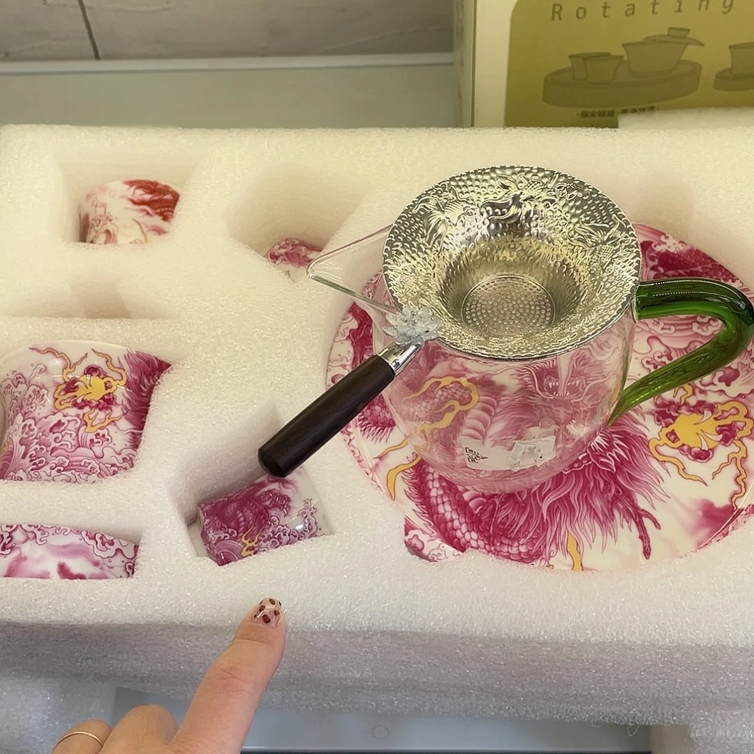 陶景德陶瓷盖碗茶具