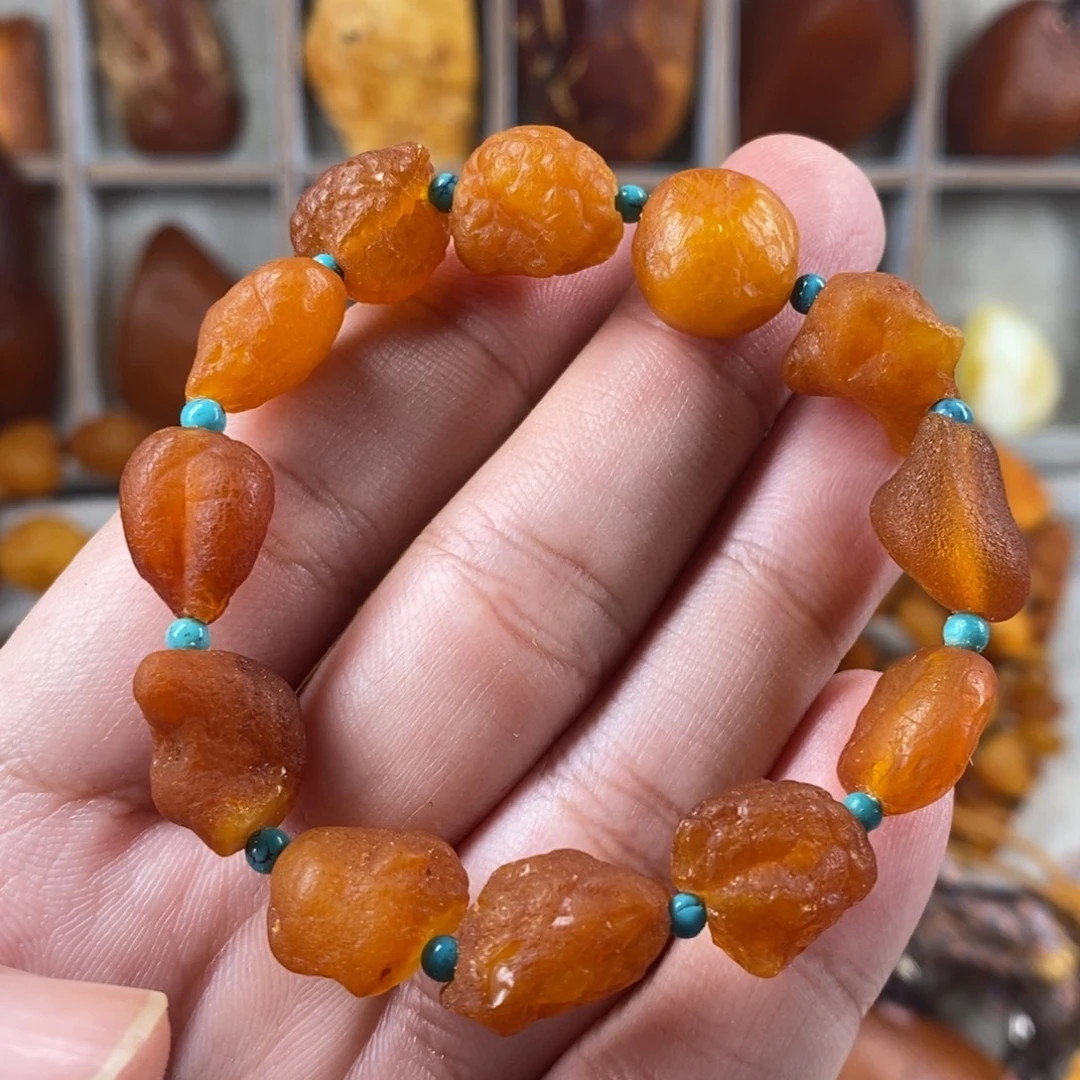 琥珀未镶嵌珠宝奇石