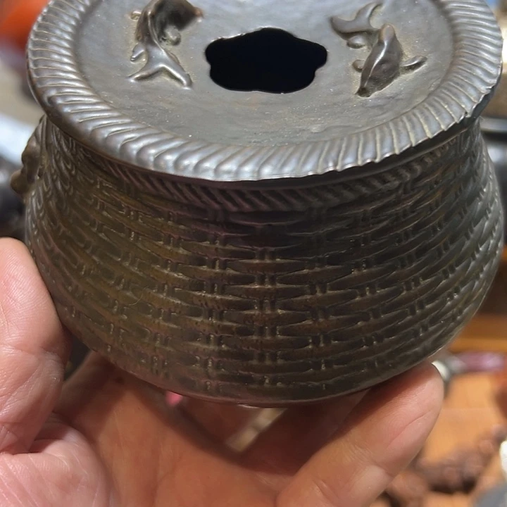 骐***堂铜中古工艺品摆件