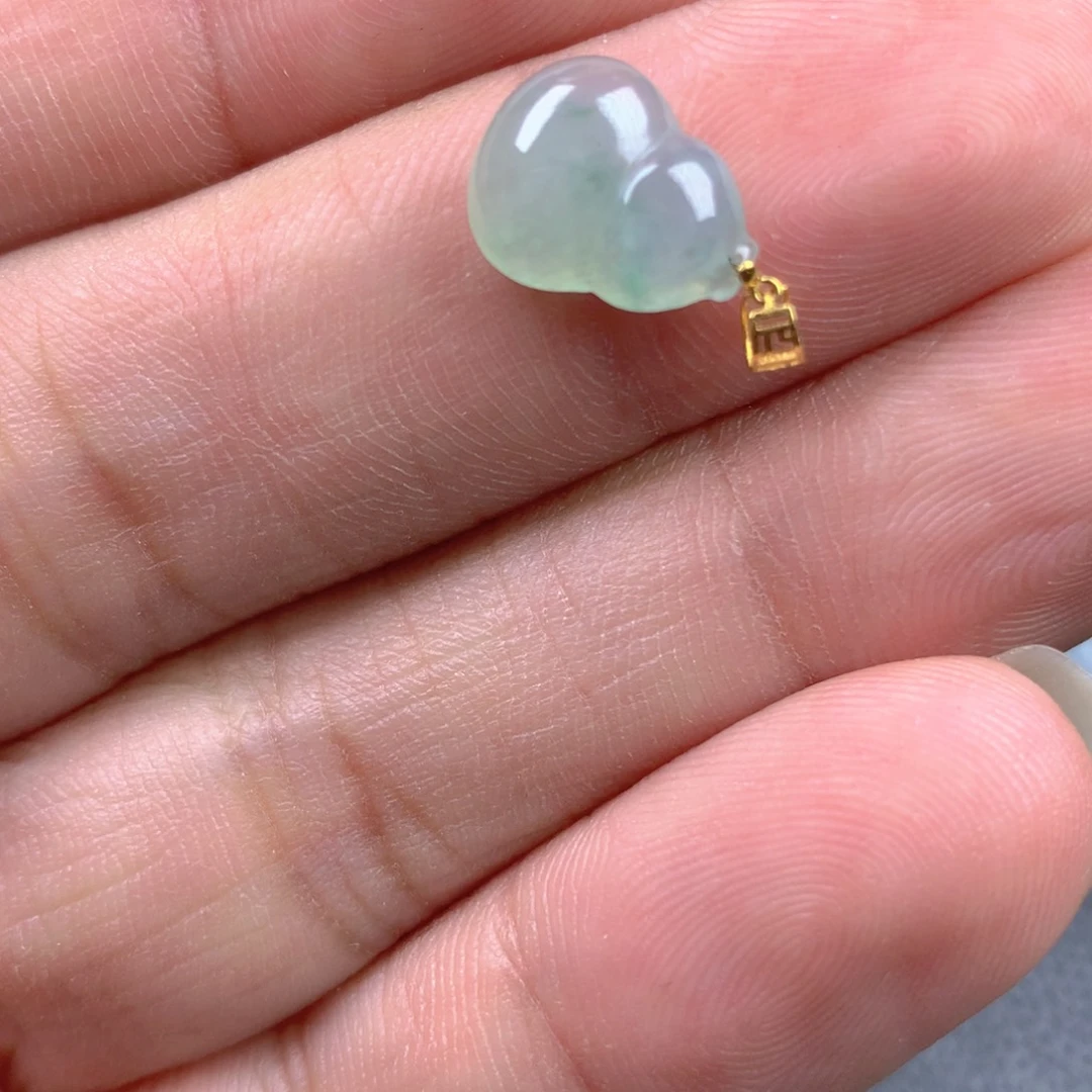 【闪购商品】翡翠18K金镶嵌颈饰翡翠