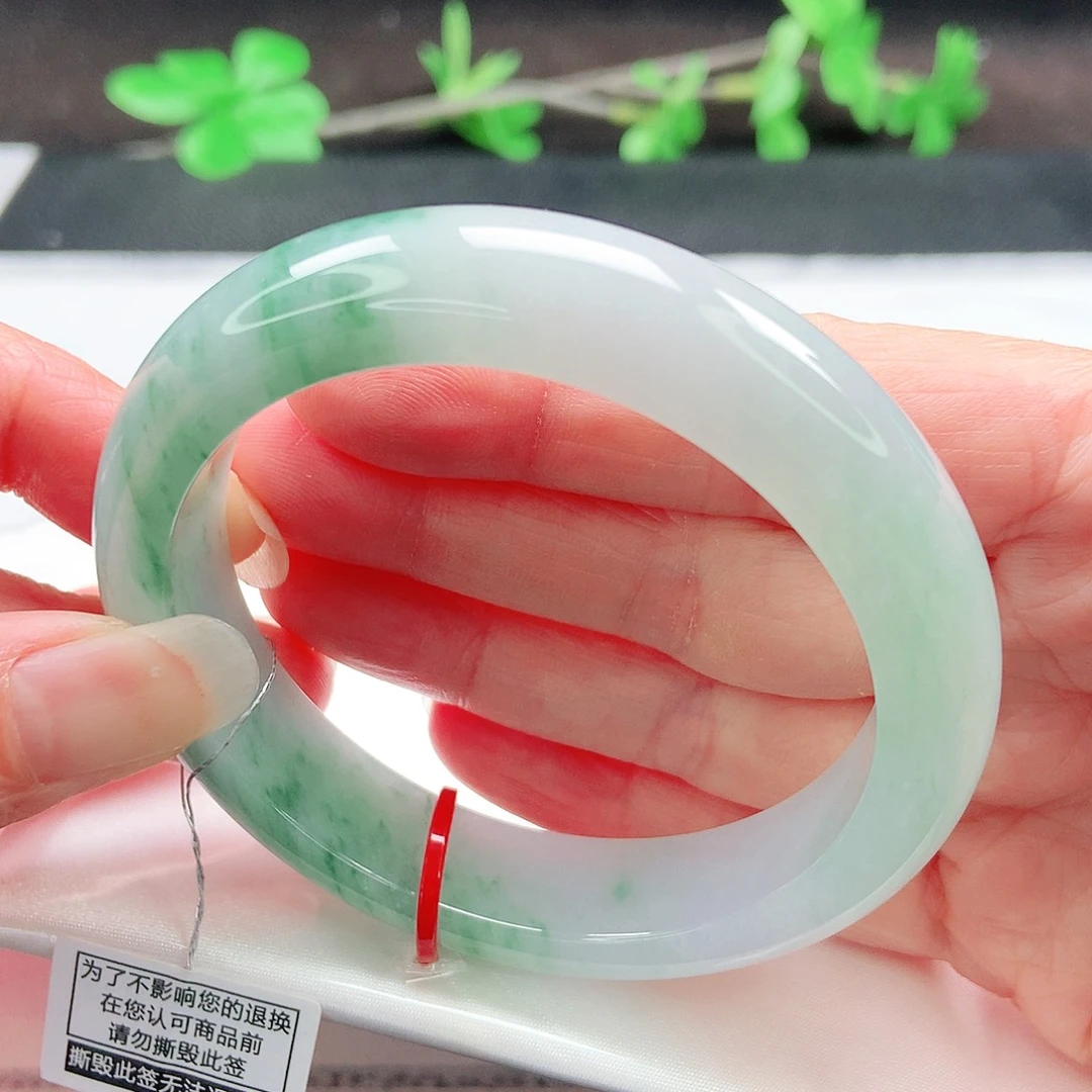 未镶嵌手镯翡翠56圈