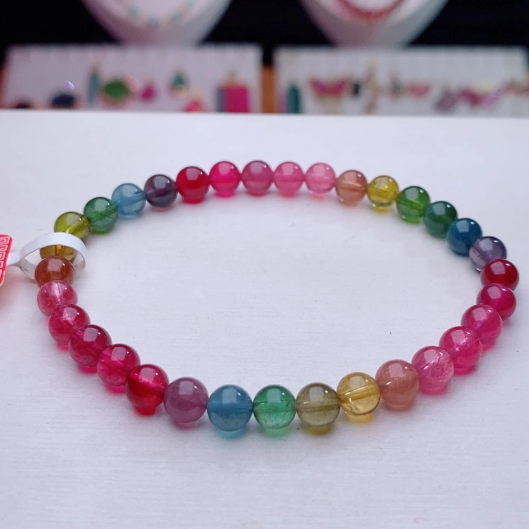 未镶嵌手链碧玺碧玺