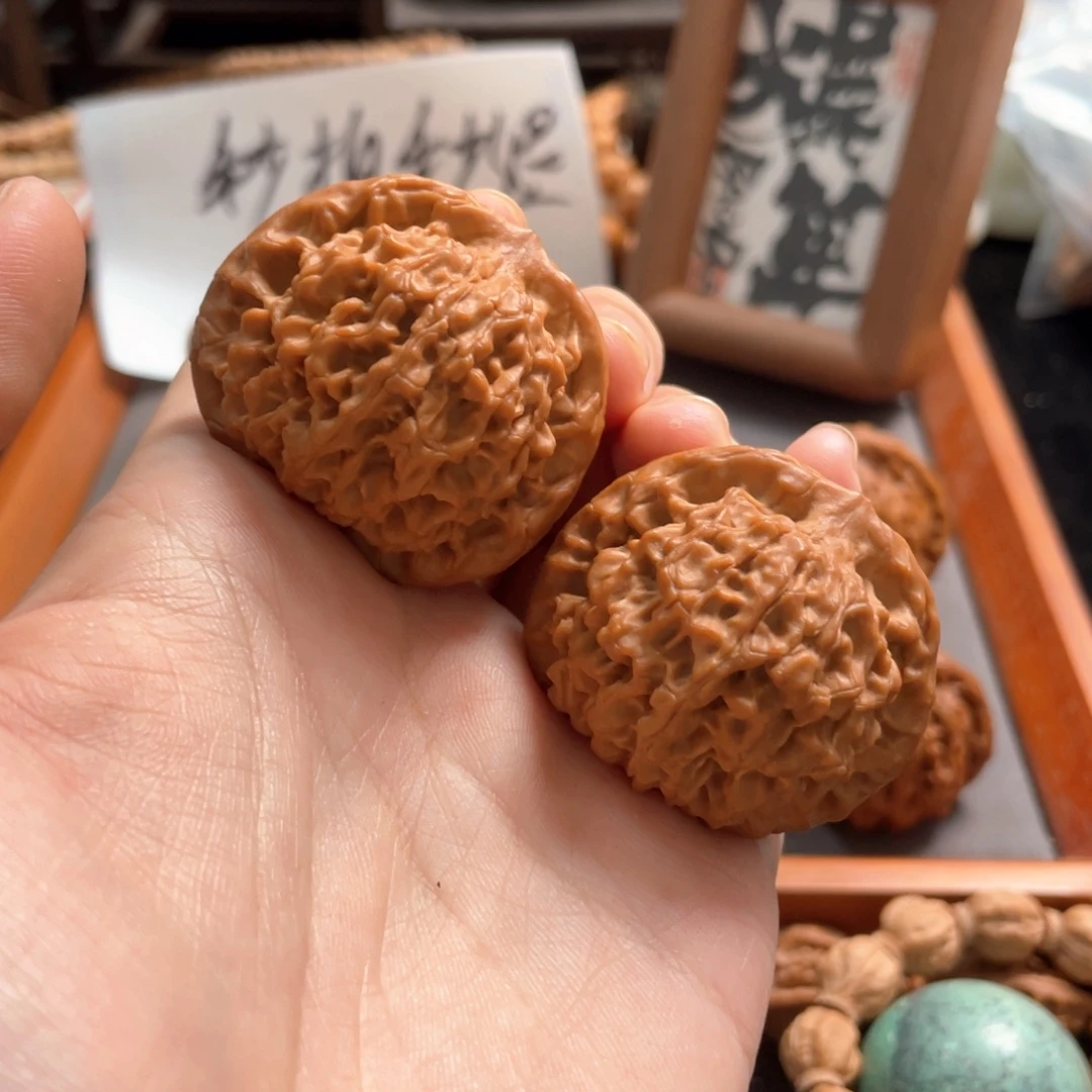 文玩核桃吊坠秦闷41全品