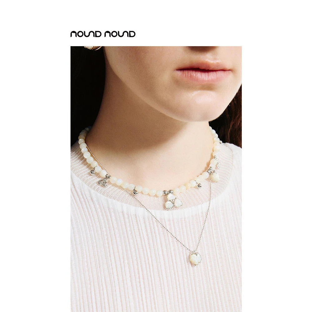 合金贝壳项链 买手店ATELIERSÓ x deepmoss浆果串珠项链24春夏新