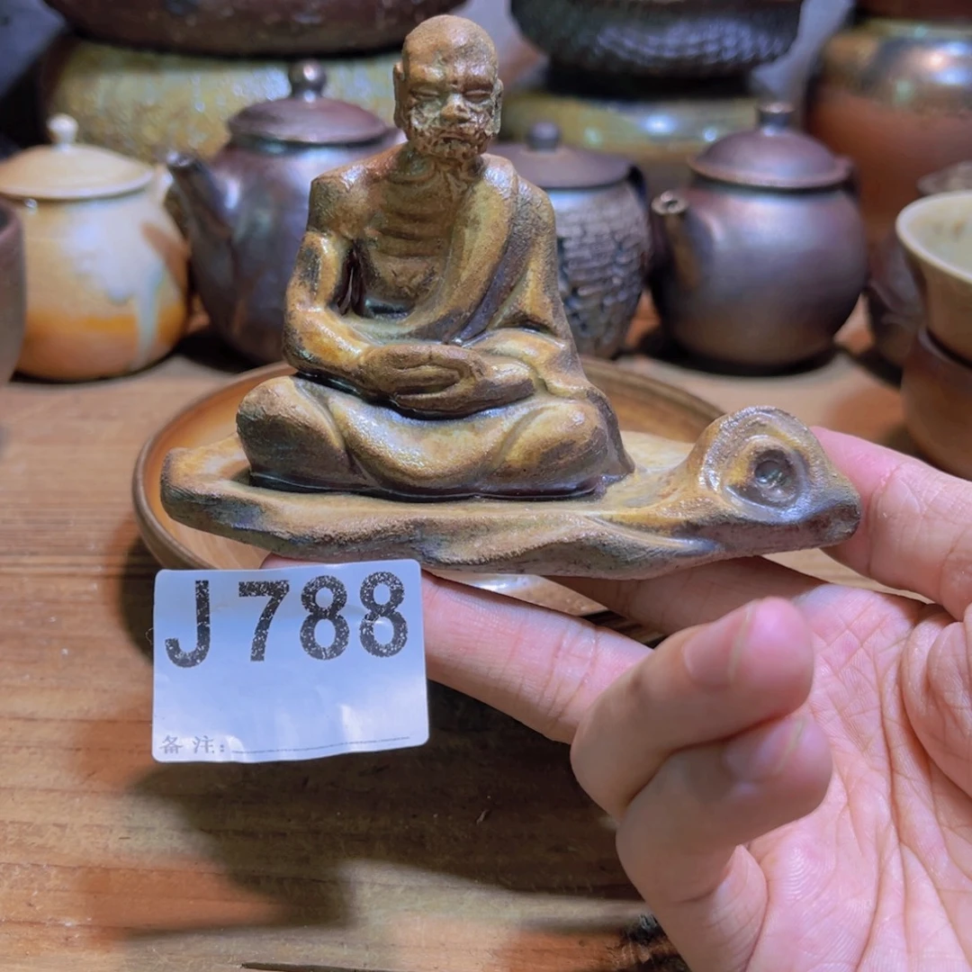 纯手工制作工艺（柴烧）裸烧纯手工制作柴烧788