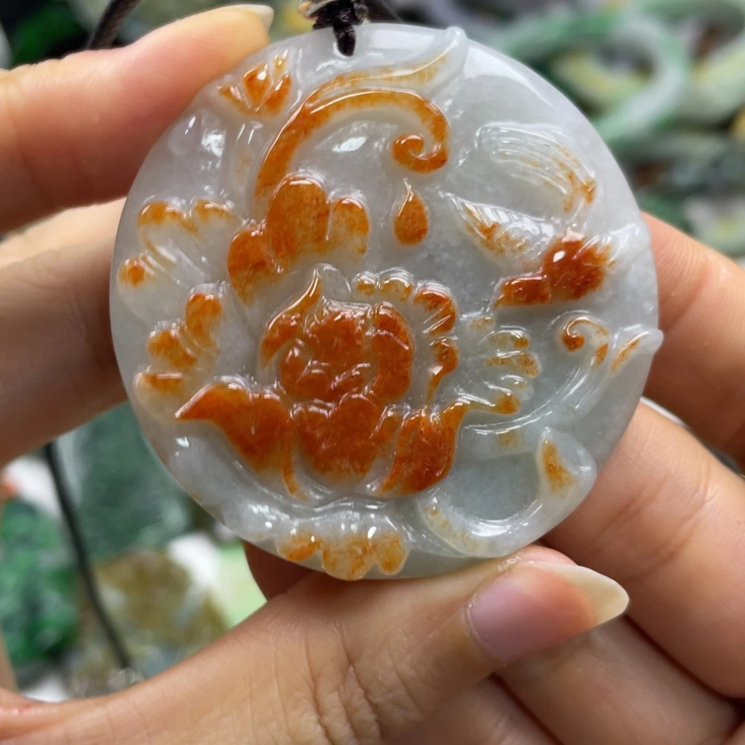 颈饰未镶嵌翡翠牌子