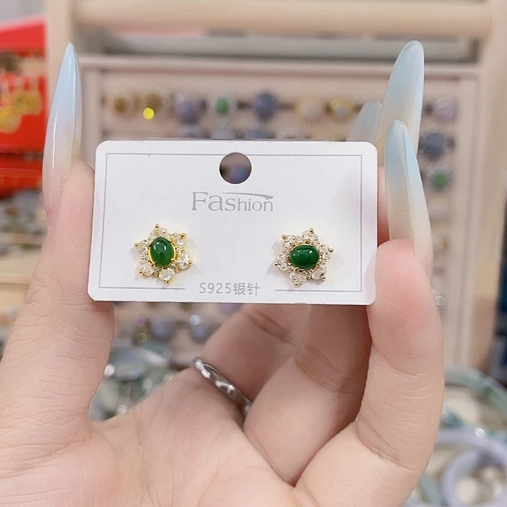 颈饰未镶嵌翡翠天然翡翠Ａ货