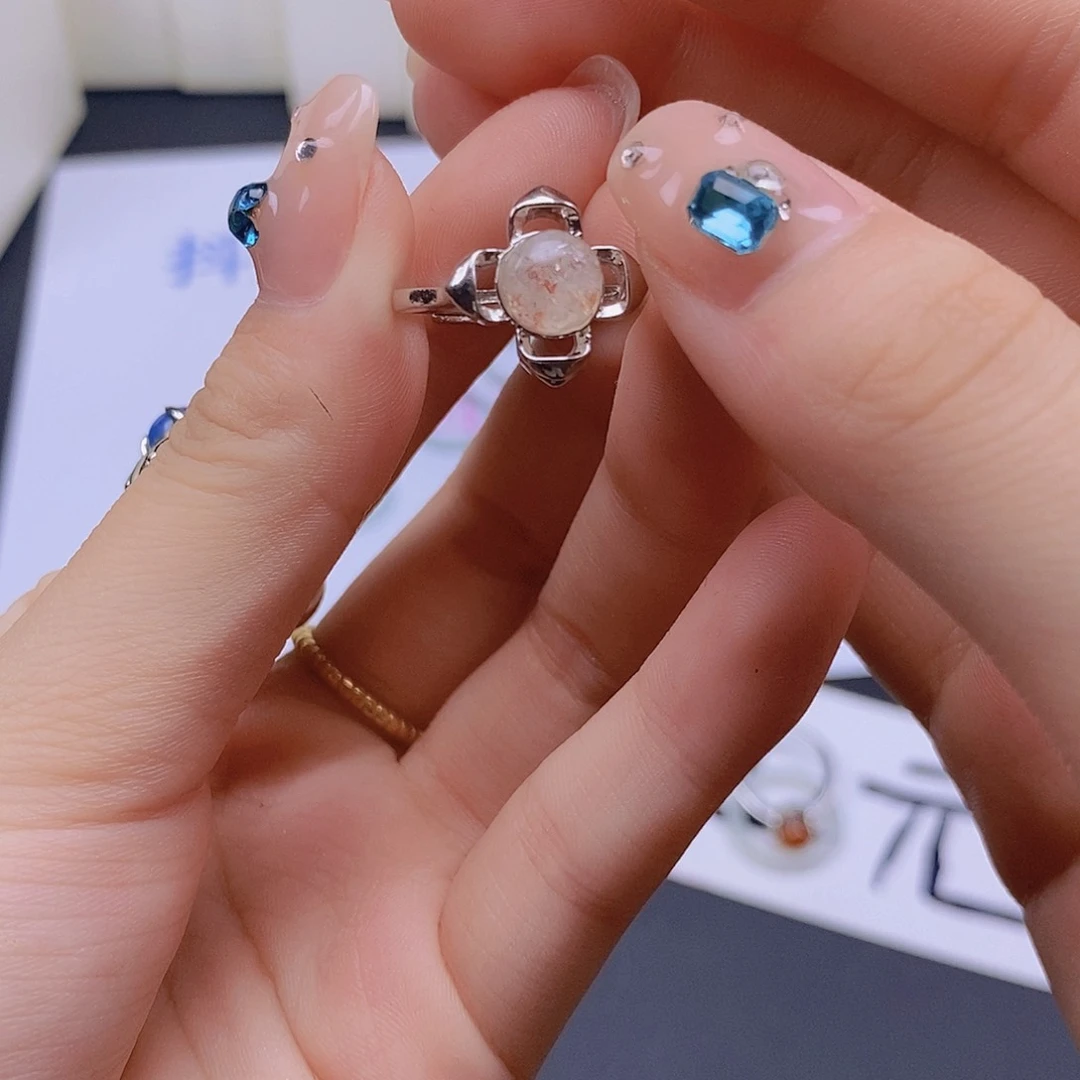 玛瑙/玉髓戒指合金