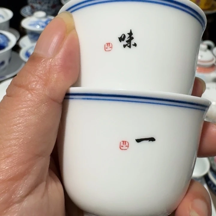 景德镇手工手绘杯