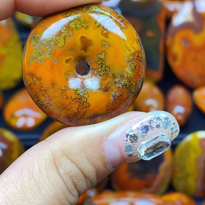 景***田玛瑙/玉髓未镶嵌玛瑙