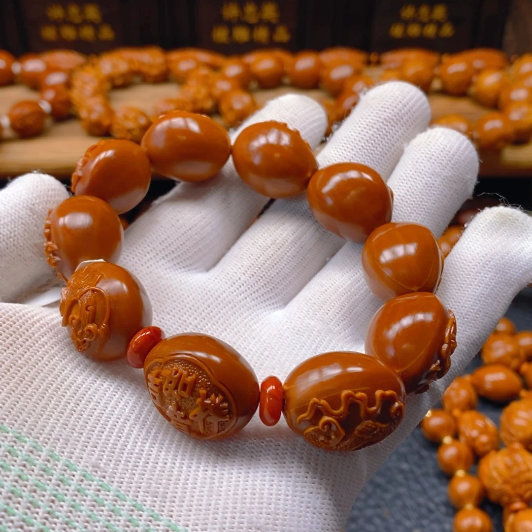 手串/手链橄榄核爱***人许忠英1.85四季平安