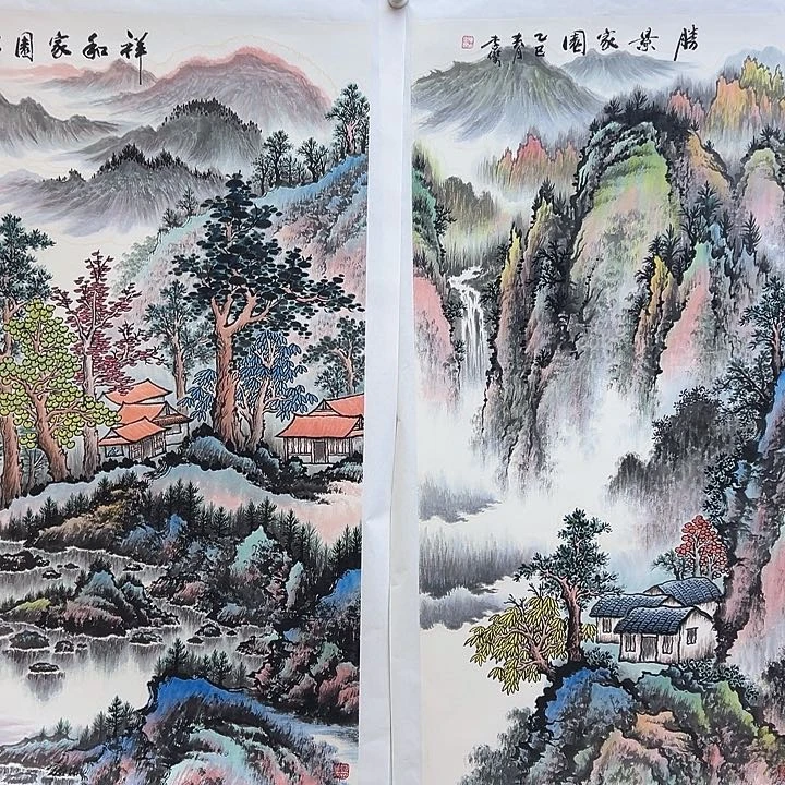 国画哪吒位姐妹可以帮忙