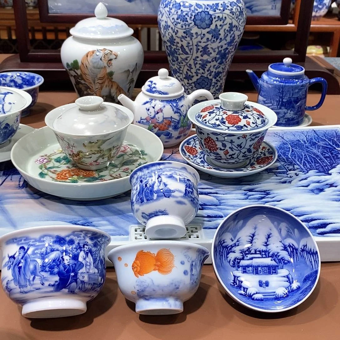 瓷片景德镇旭日堂陶瓷