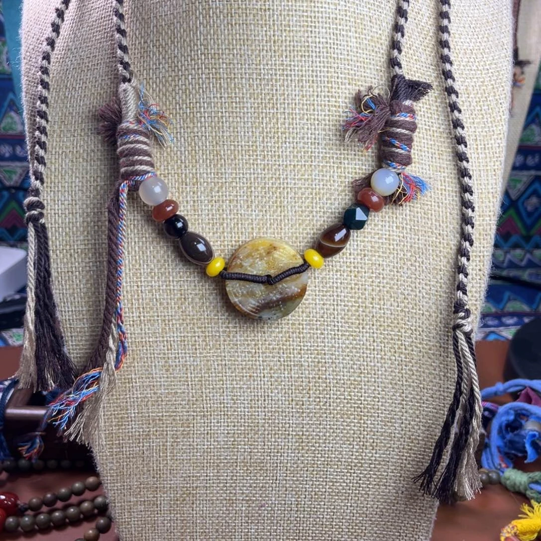 玛瑙/玉髓未镶嵌颈饰