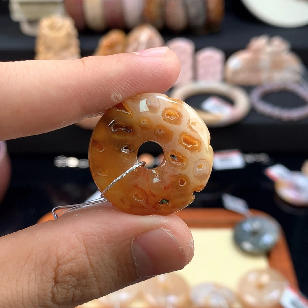 【闪购商品】硅化珊瑚（珊瑚玉）手镯未镶嵌12号