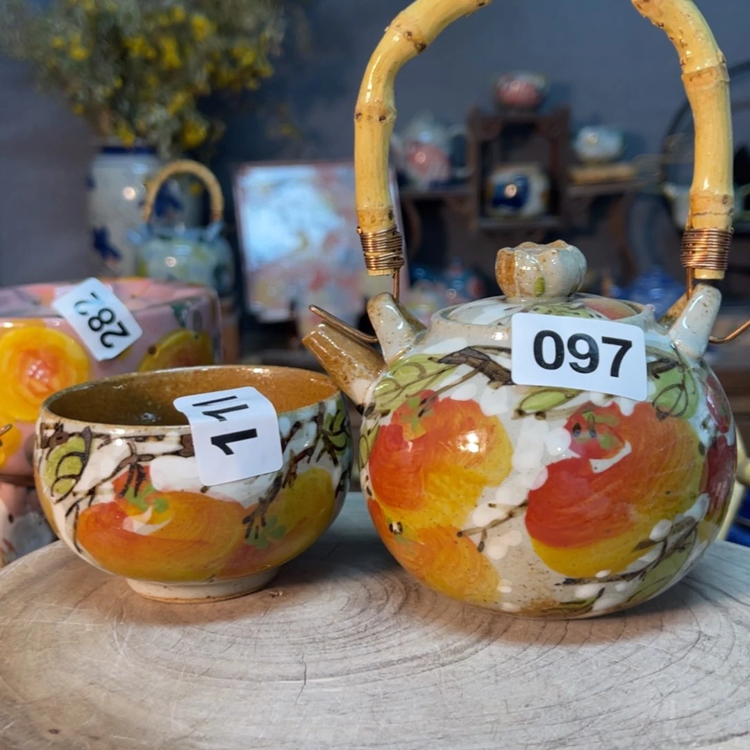 杯素浅陶瓷手工手绘