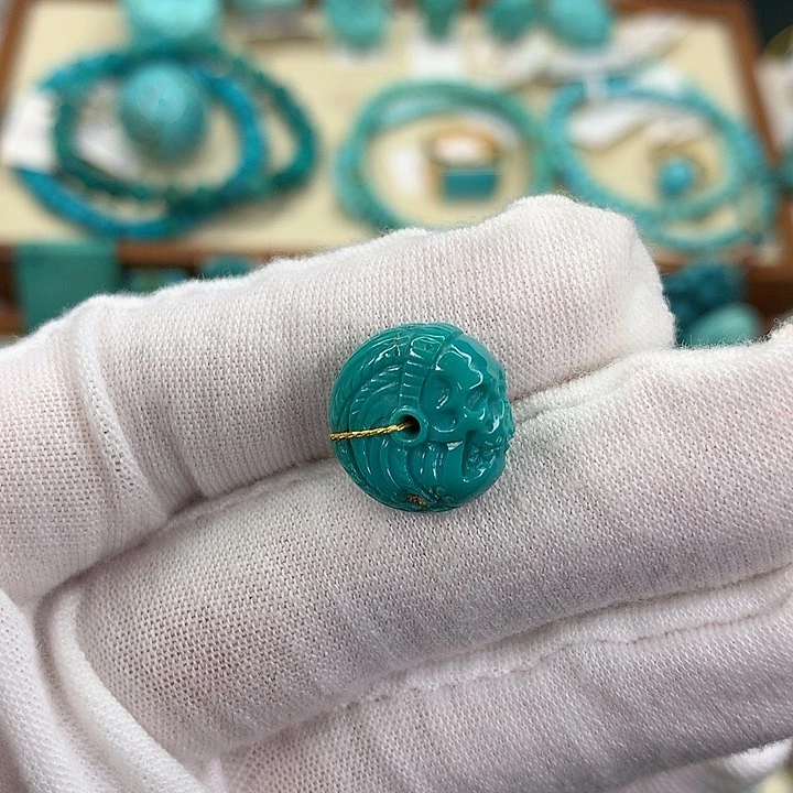 绿松石挂件未镶嵌