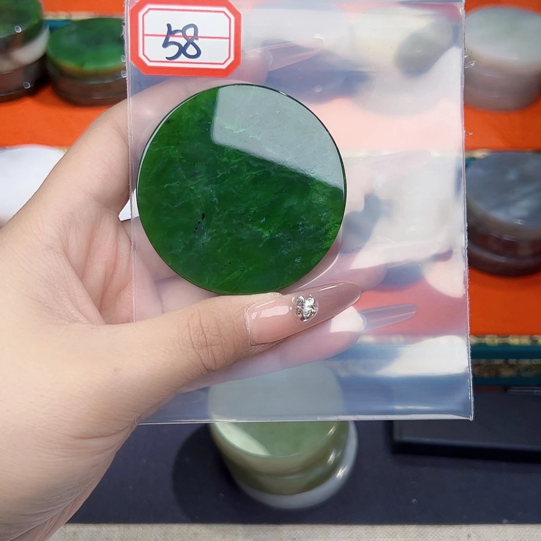 和田玉珠宝半成品未镶嵌