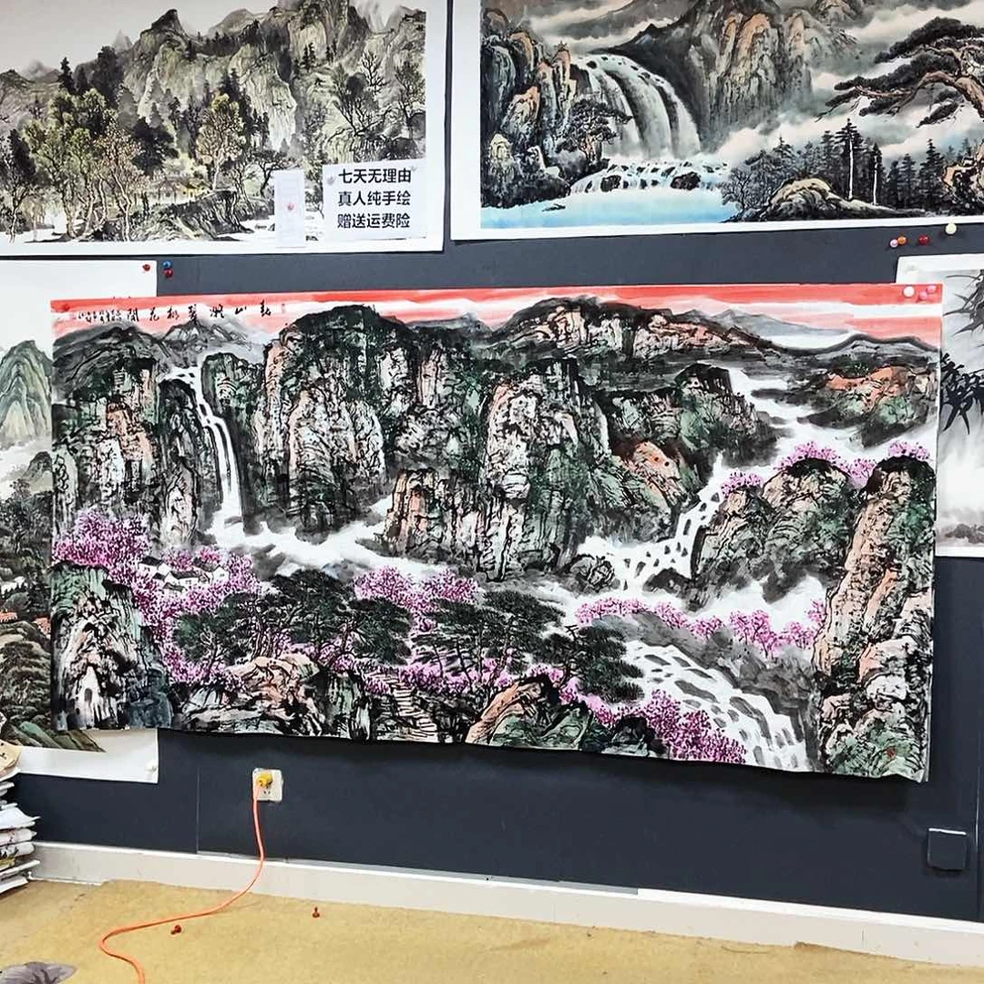 国画社**哥葛兆秀手绘作品欣赏1.2.2.4