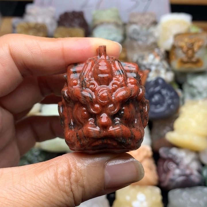 玛瑙/玉髓合金挂件