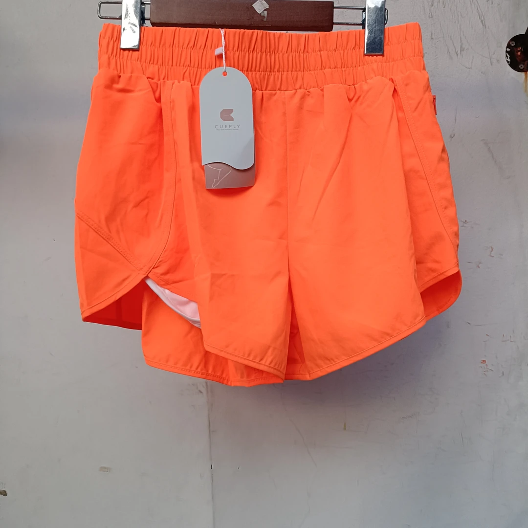 欧美女款防走光速干透气运动短裤适合跑步瑜伽等运动