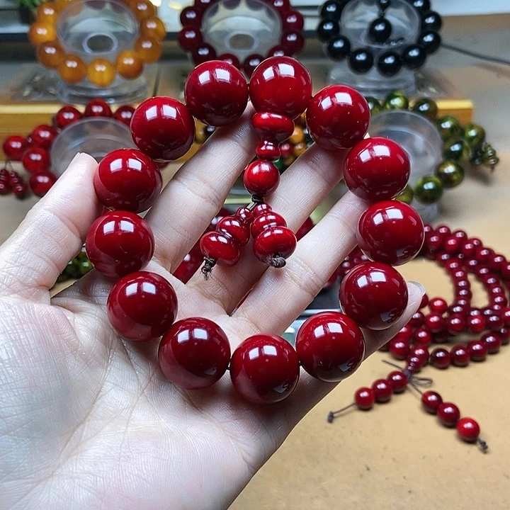 【闪购商品】贝壳杉（血龙木）手串/手链1.8*13