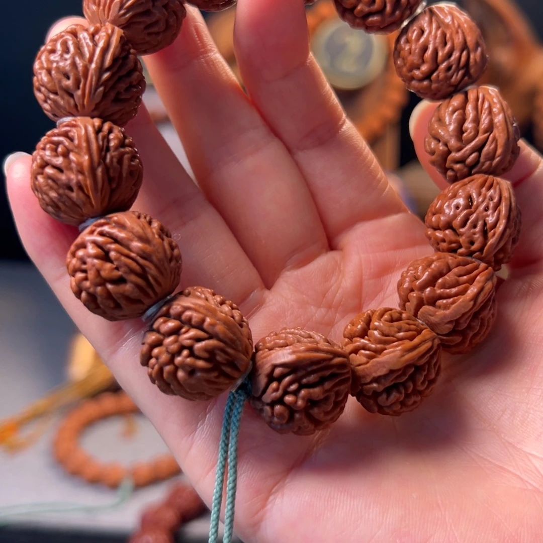 【闪购商品】桃核手串卡*吆18刺龙元宝