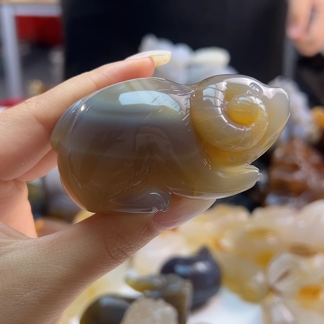 玛瑙/玉髓未镶嵌吊坠(不含链)