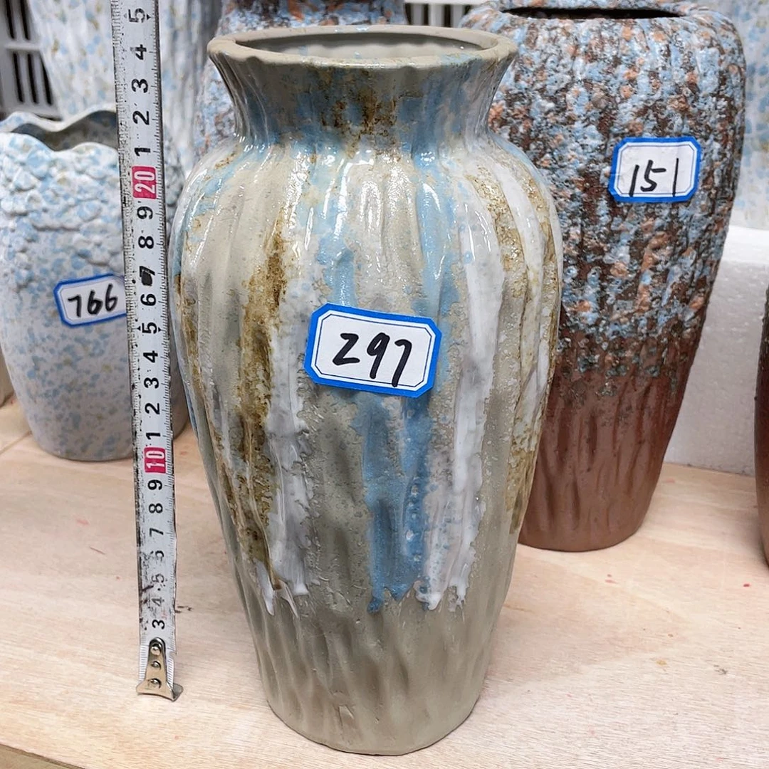 瓶297号复古陶瓷高24.5厘米一个