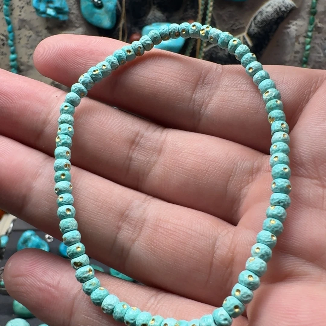 未镶嵌绿松石珠宝奇石