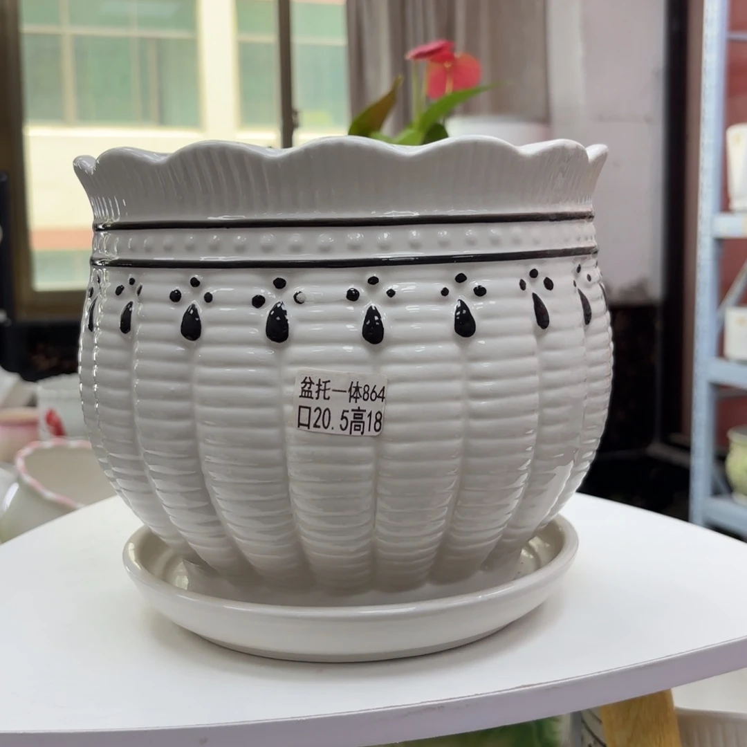 @夏西陶瓷花盆@@582429