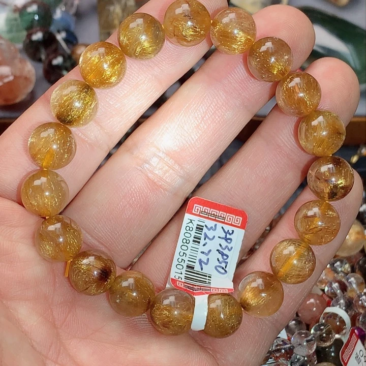 水晶手串未镶嵌天然