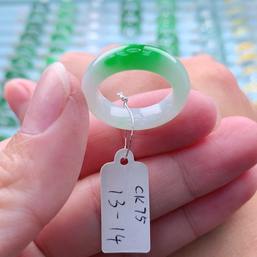 未镶嵌戒指翡翠A货缅甸翡翠