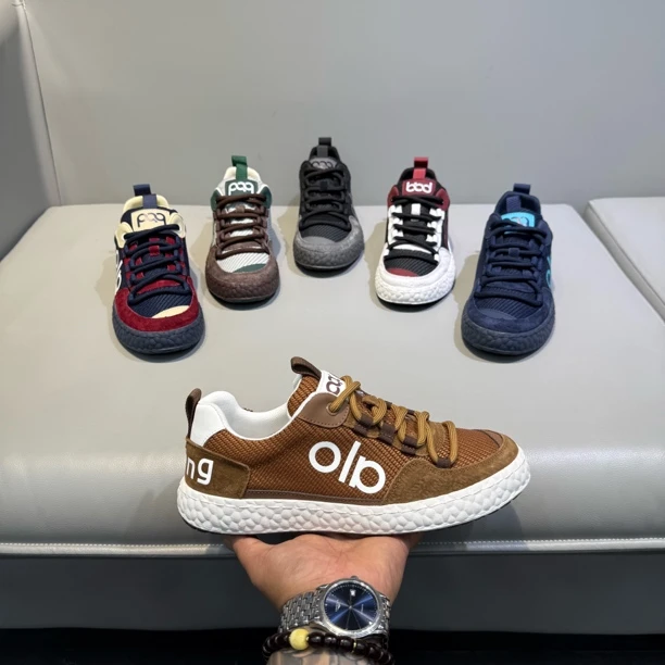 夏季新款时尚男鞋舒适百搭反绒皮痞帅休闲鞋潮流男士帅气潮鞋