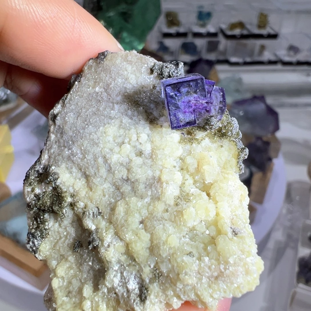 石材瑶岗仙萤石20