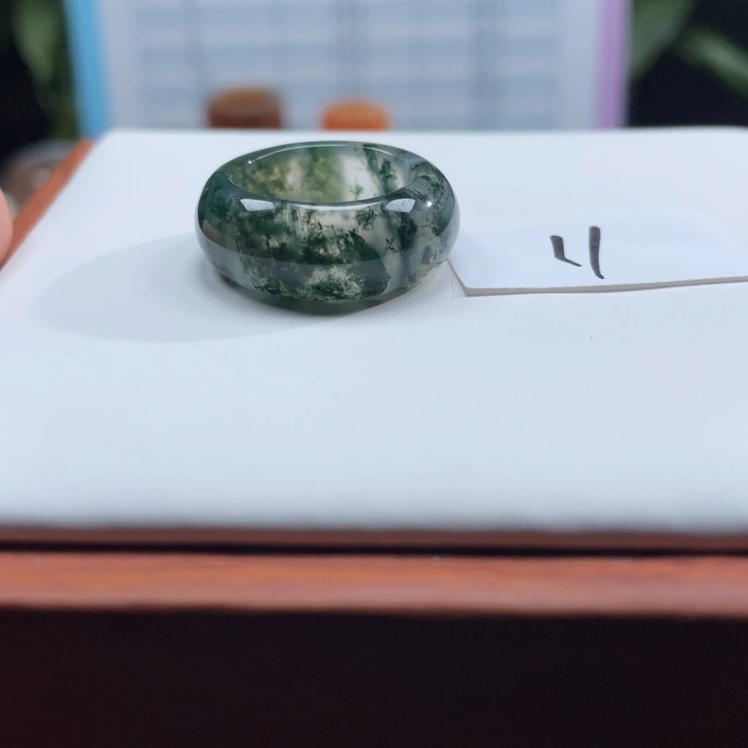 玛瑙/玉髓未镶嵌戒指Z16.2港12