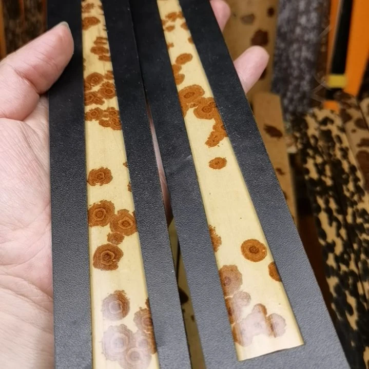 扇子铜钱花老云妃精品扇料