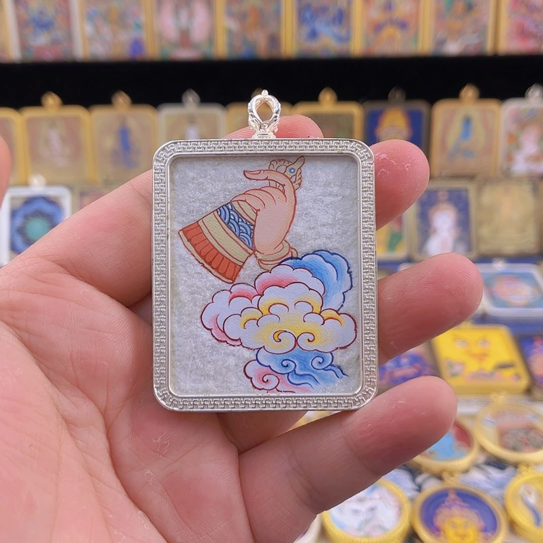 青海热贡纯手绘唐卡