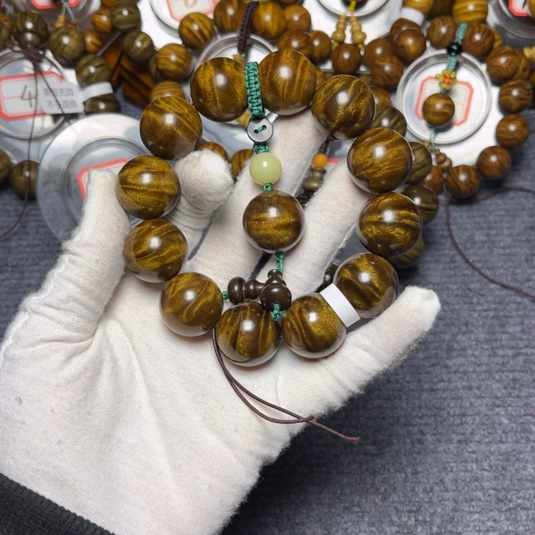 手串/手链楠木（金丝楠）阴沉2.0闪电480