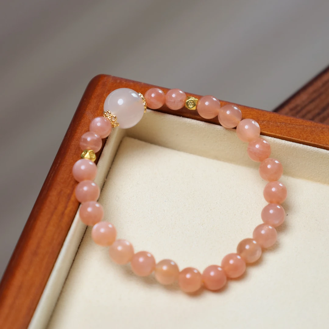 合金手链 【心如甄选】太阳单珠手串-ZJL037