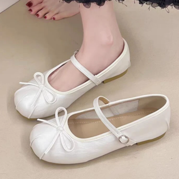 法式仙女风玛丽珍鞋女2025夏季新款时尚百搭配裙子软底浅口单鞋