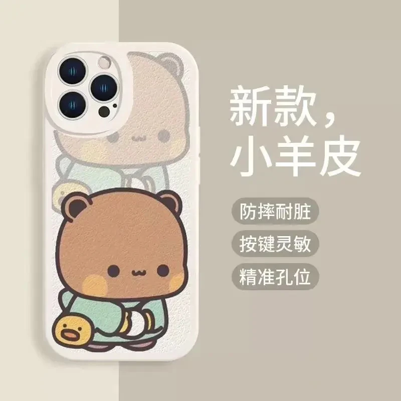 适用小羊皮11情侣手机壳13苹果华为小米OPPO荣耀情侣款16红米VIVO