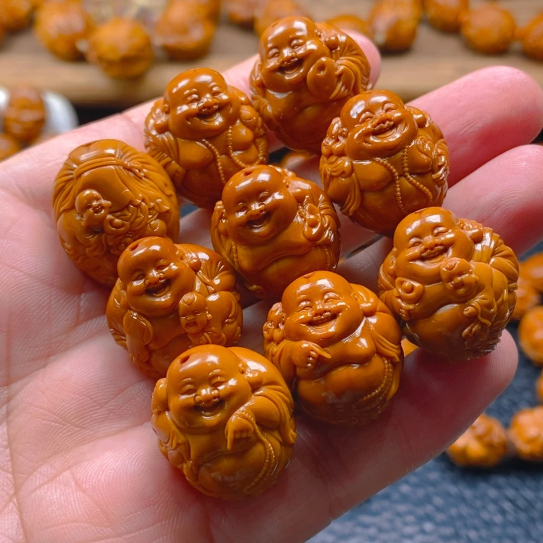 手串/手链橄榄核一青老师2.1童子八宝弥勒（不议价）