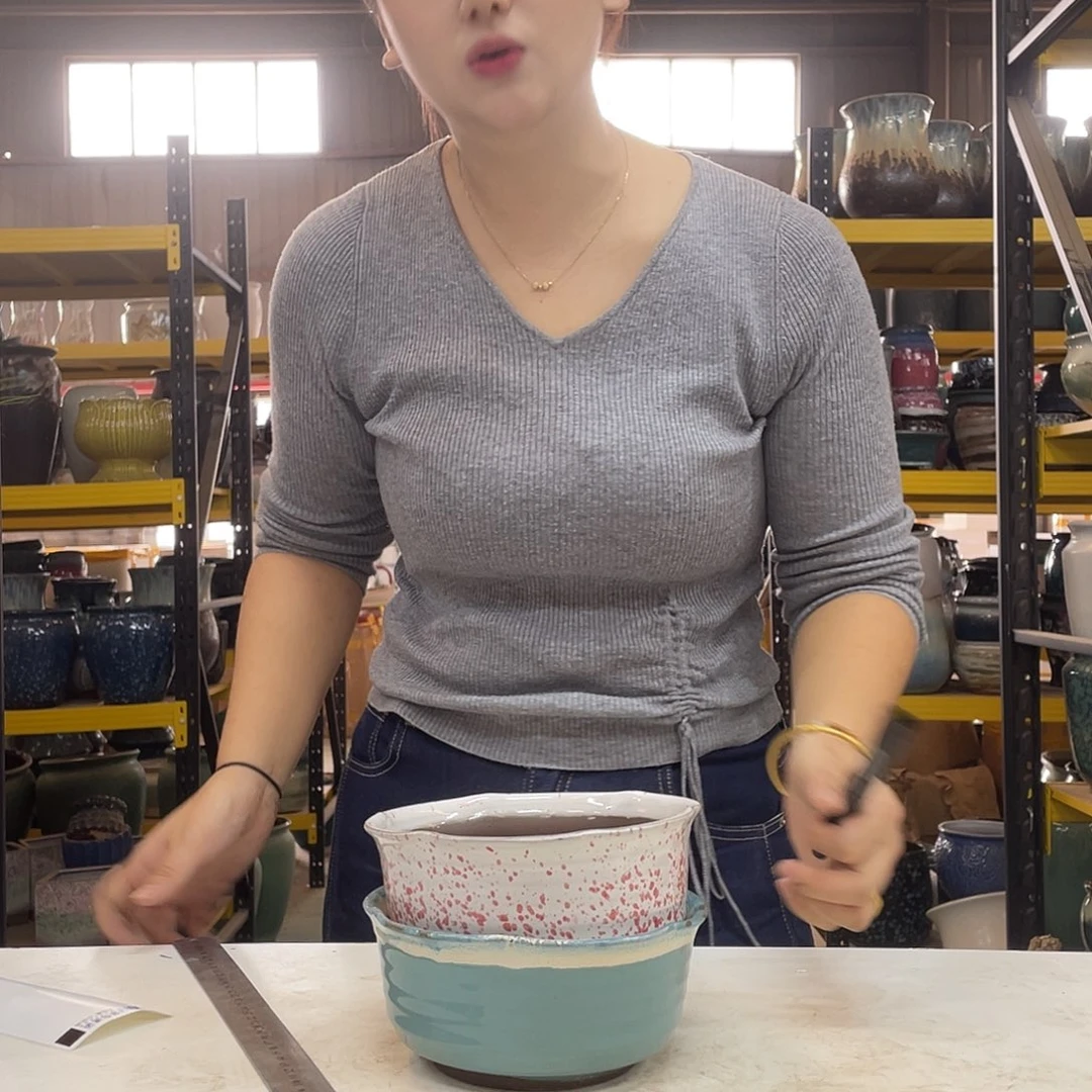 宜兴花盆紫砂花盆18/8