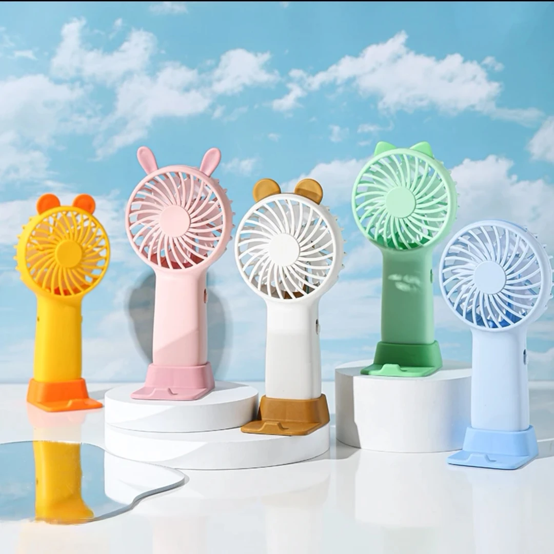 小风扇随身手持usb充电桌上迷你电扇颜色随机
