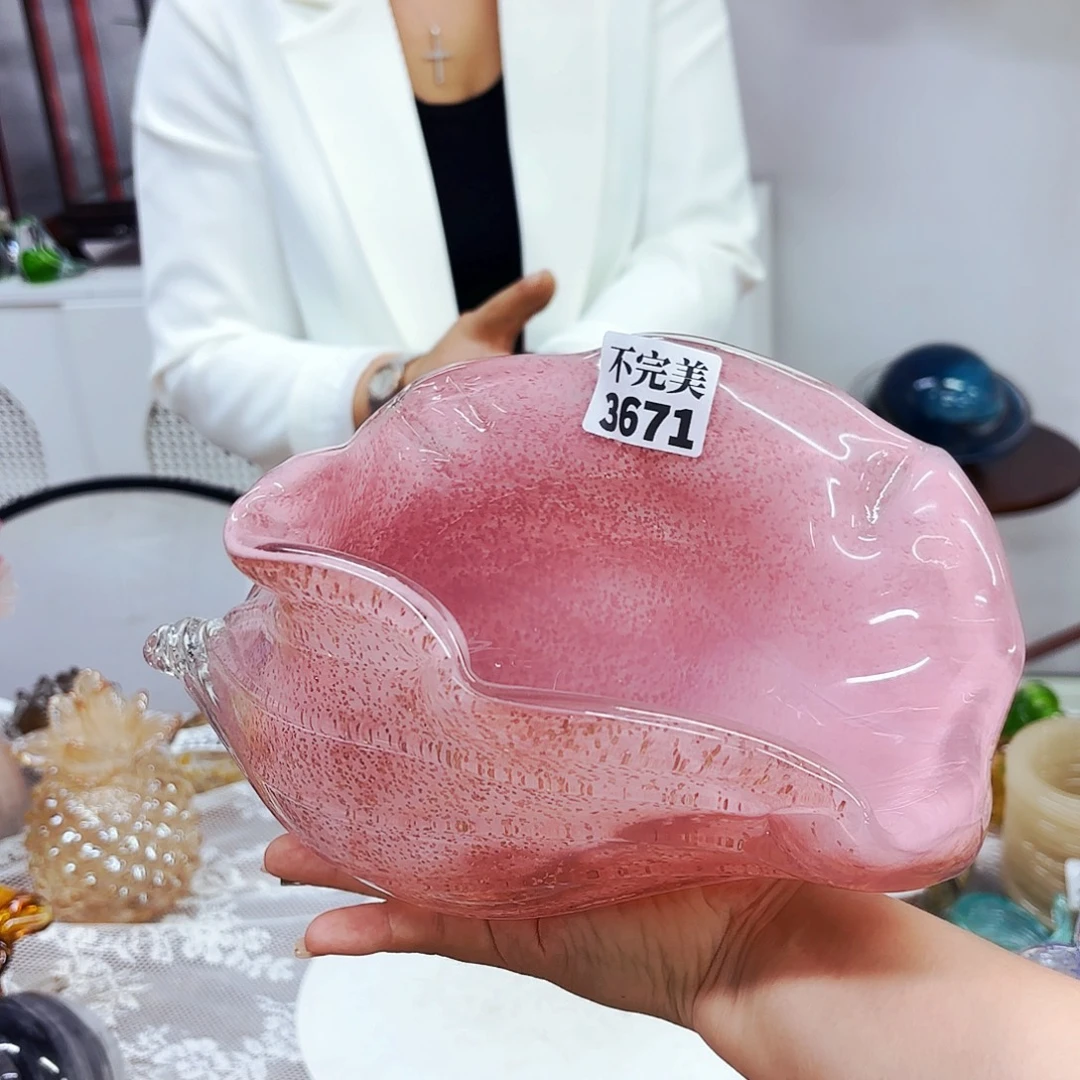 果盘3671 安妮家居琉璃摆件不完美