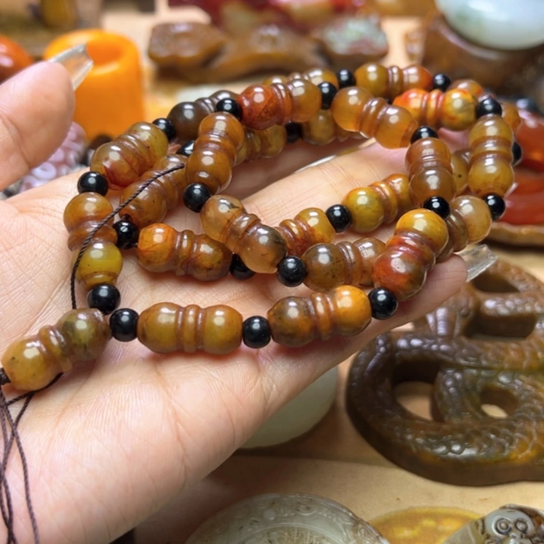 【闪购商品】蛇纹石玉颈饰未镶嵌